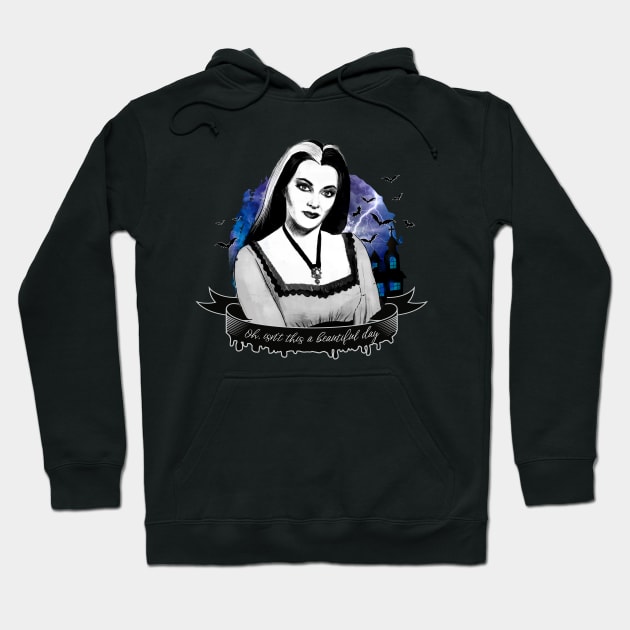 Goth Queens - Lily Munster Hoodie by Otracreativa